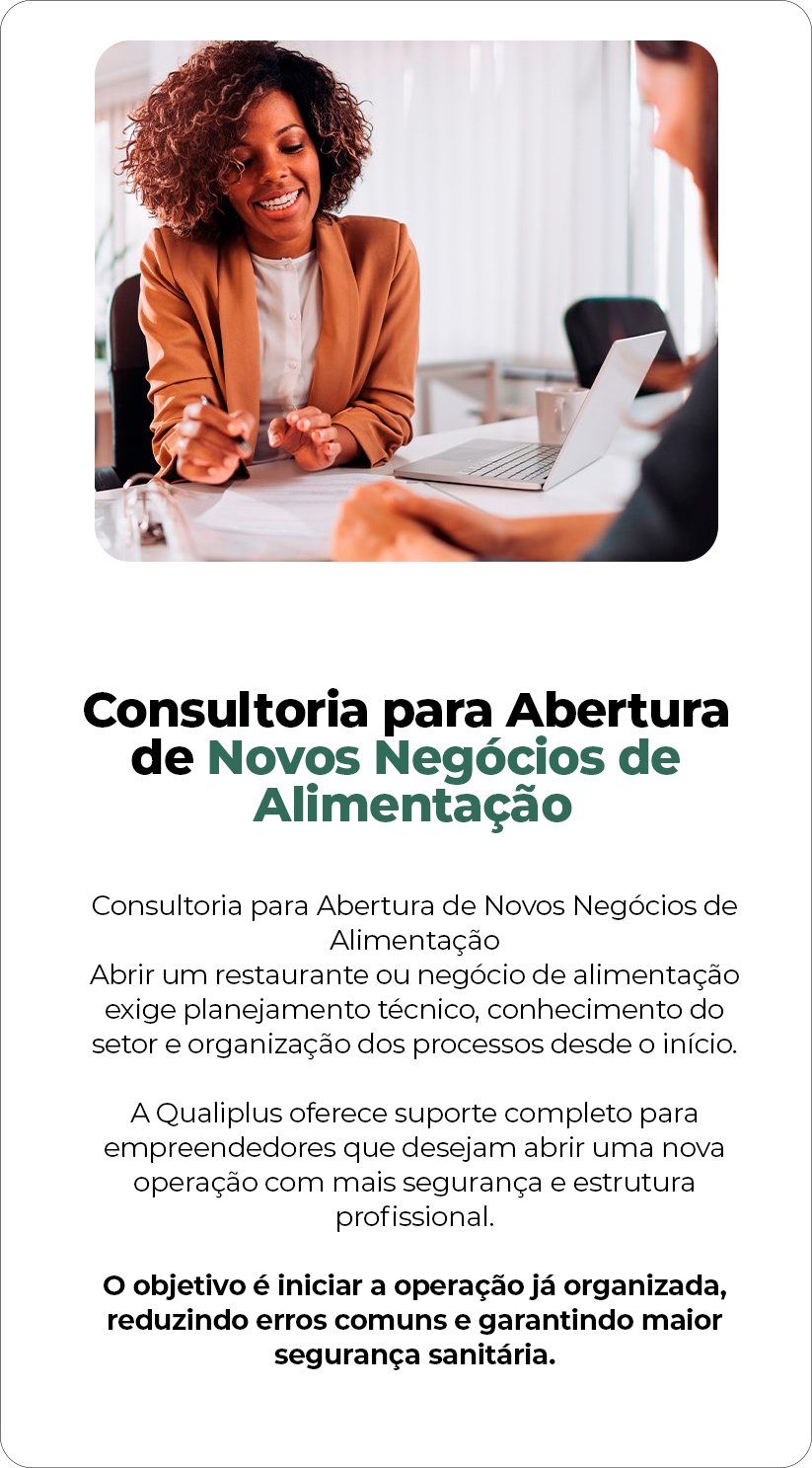 Consultoria para Abertura de Novos Negócios de Alimentação Abri