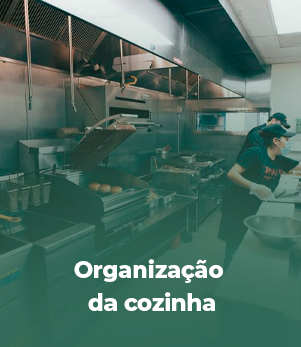 Organização da cozinha